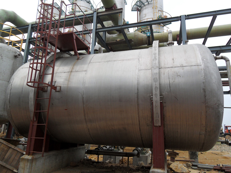 赛得利化纤(九江)有限公司二硫化碳回收工程安装现场